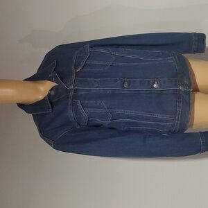 Levi's Men's Demin Trucker Jacket Medium Dark stonewash Size M